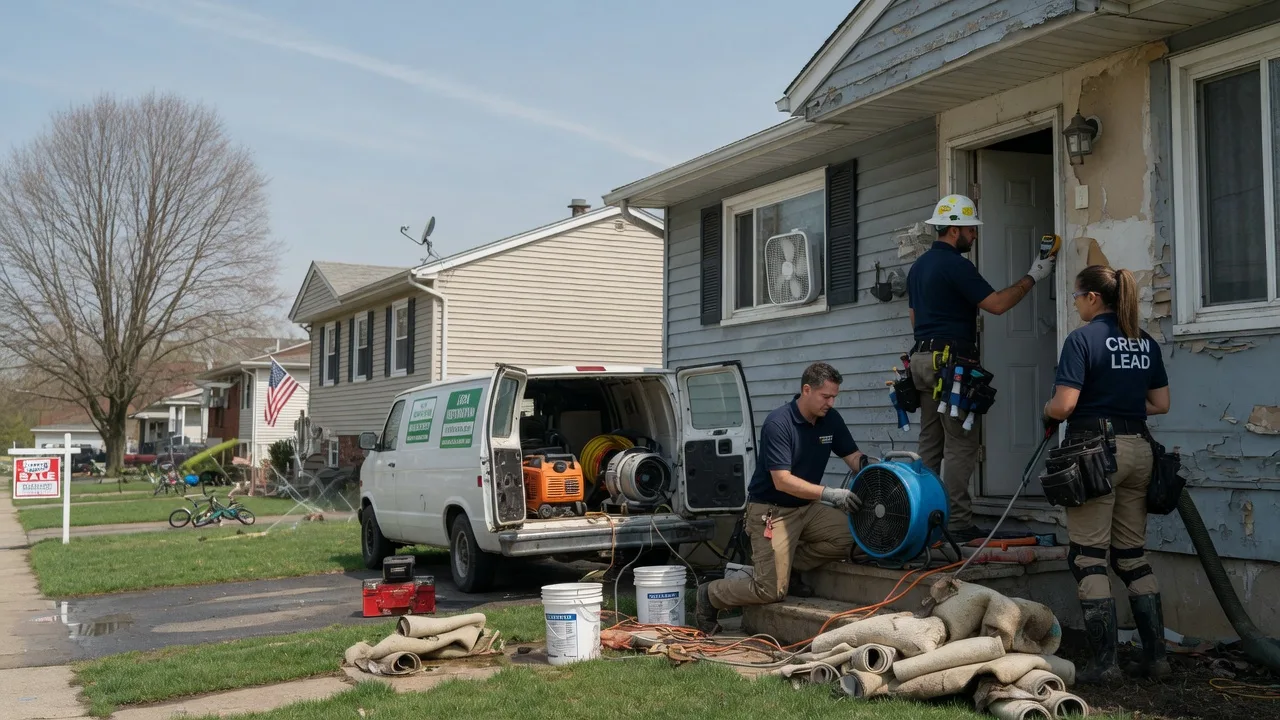 Flood Cleanup in Bradenville, PA near me
